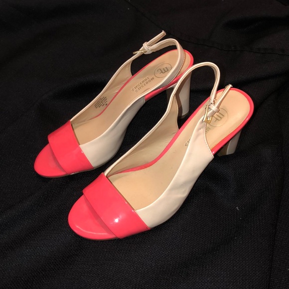 Mootsies Tootsies Shoes - Cute tan and coral shoes